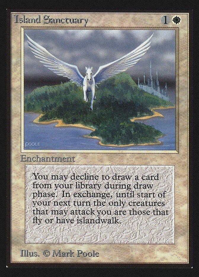 Magic: The Gathering MTG Single Island Sanctuary [Collectors’ Edition]