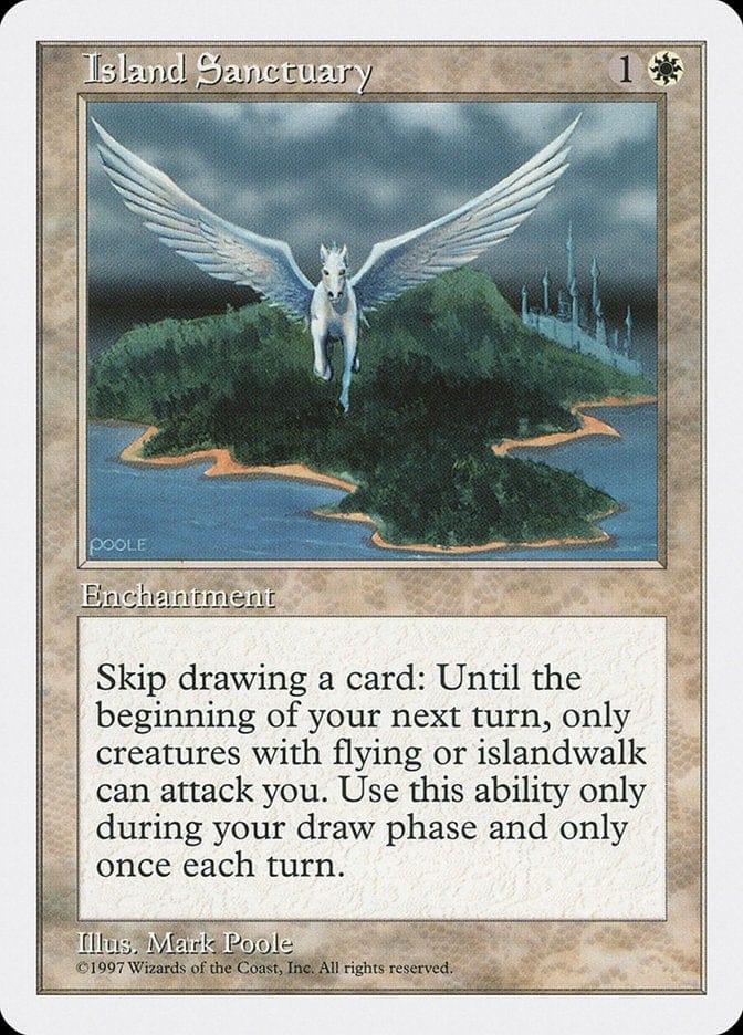 Magic: The Gathering MTG Single Island Sanctuary [Fifth Edition]