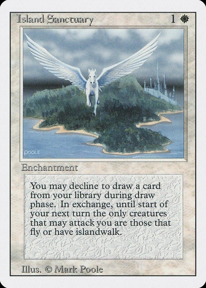 Magic: The Gathering MTG Single Island Sanctuary [Revised Edition]