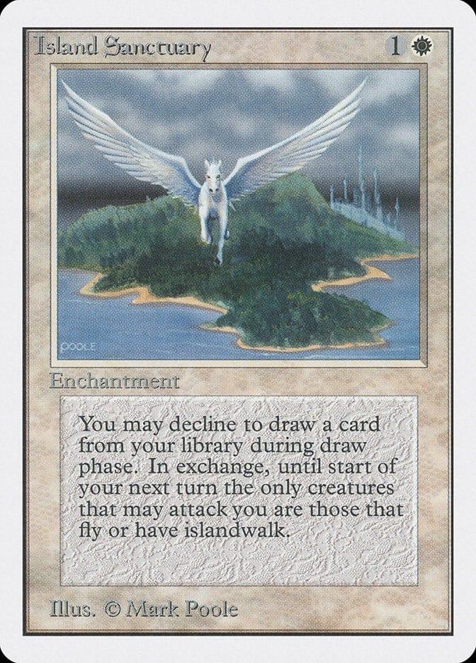 Magic: The Gathering MTG Single Island Sanctuary [Unlimited Edition]