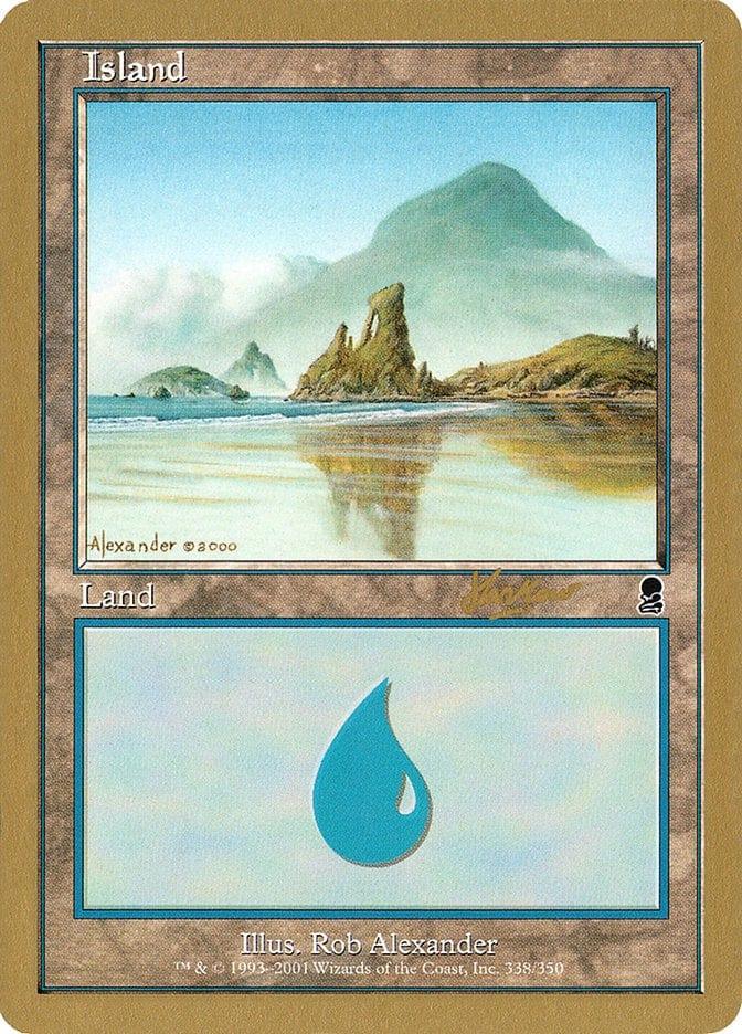 Magic: The Gathering MTG Single Island (shh338) [World Championship Decks 2002]