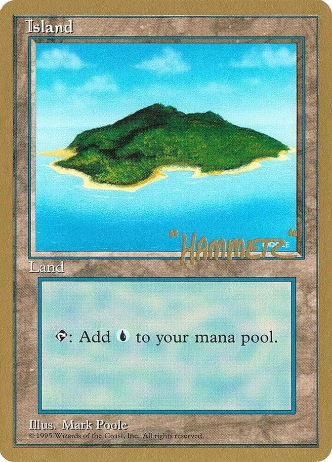 Magic: The Gathering MTG Single Island (shr367) (Shawn "Hammer" Regnier) [Pro Tour Collector Set]