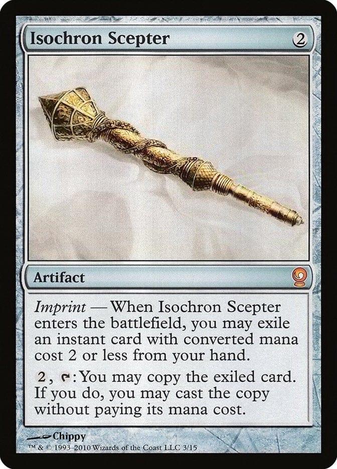 Magic: The Gathering MTG Single Isochron Scepter [From the Vault: Relics]