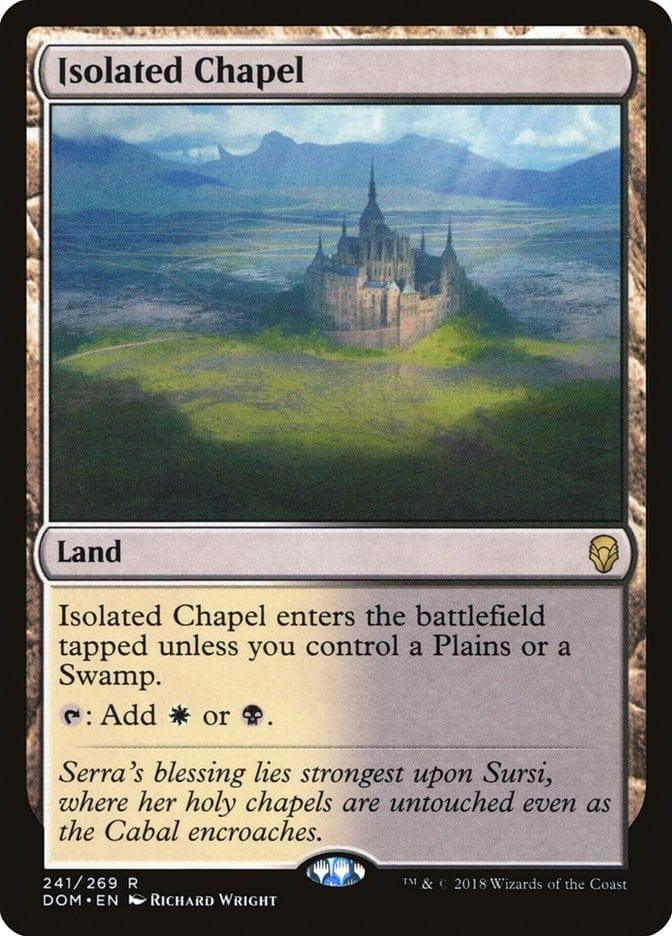 Magic: The Gathering MTG Single Isolated Chapel [Dominaria]