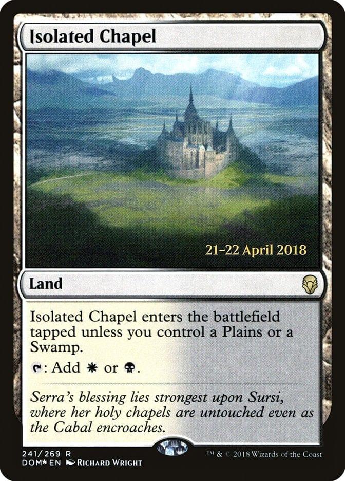 Magic: The Gathering MTG Single Isolated Chapel  [Dominaria Prerelease Promos]