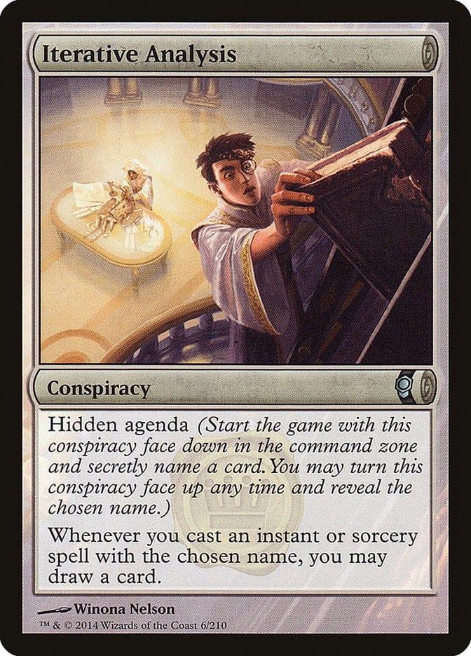 Magic: The Gathering MTG Single Iterative Analysis [Conspiracy]