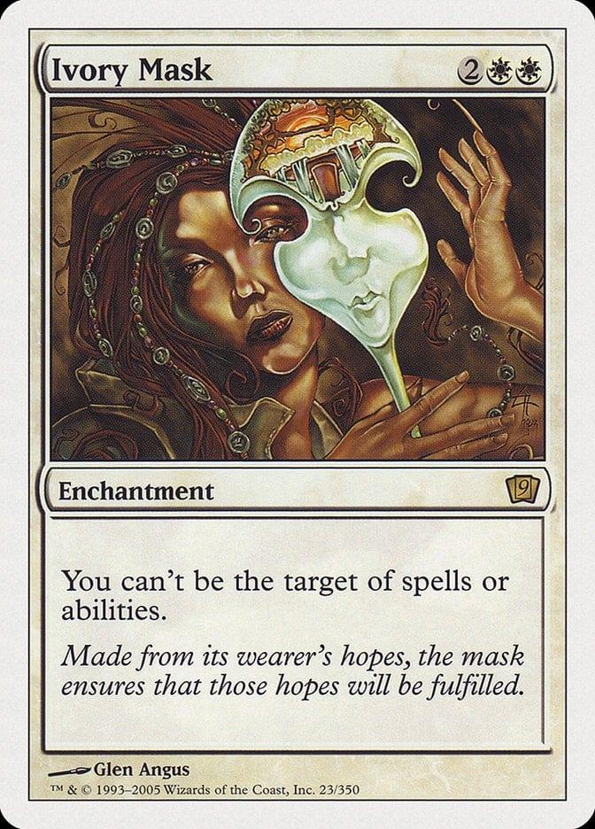 Magic: The Gathering MTG Single Ivory Mask [Ninth Edition]