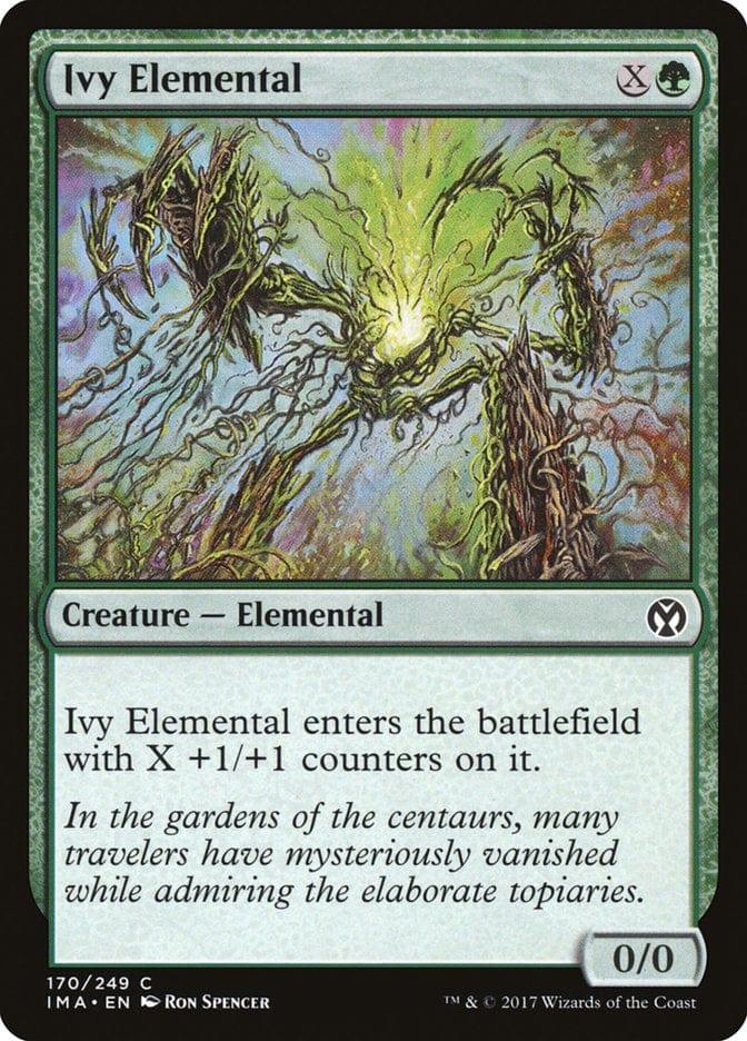 Magic: The Gathering MTG Single Ivy Elemental [Iconic Masters]