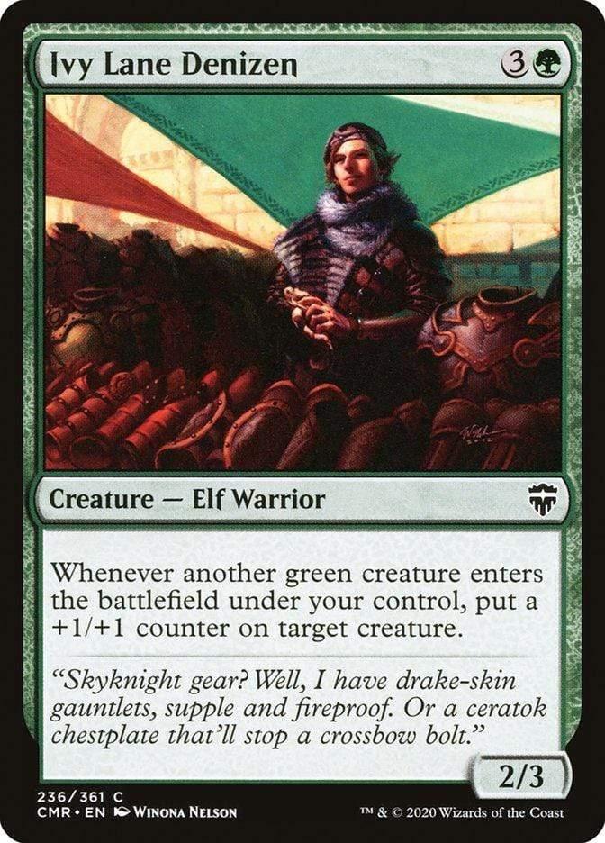 Magic: The Gathering MTG Single Ivy Lane Denizen [Commander Legends]