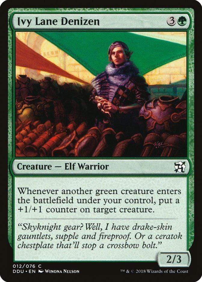 Magic: The Gathering MTG Single Ivy Lane Denizen [Duel Decks: Elves vs. Inventors]