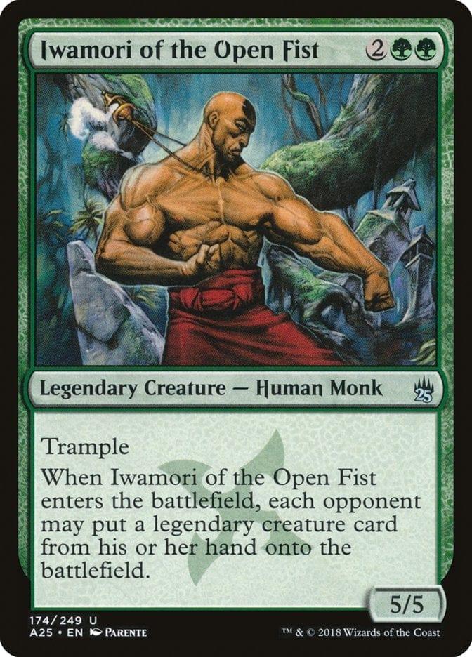 Magic: The Gathering MTG Single Iwamori of the Open Fist [Masters 25]