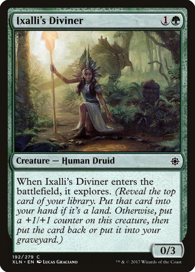 Magic: The Gathering MTG Single Ixalli's Diviner [Ixalan]