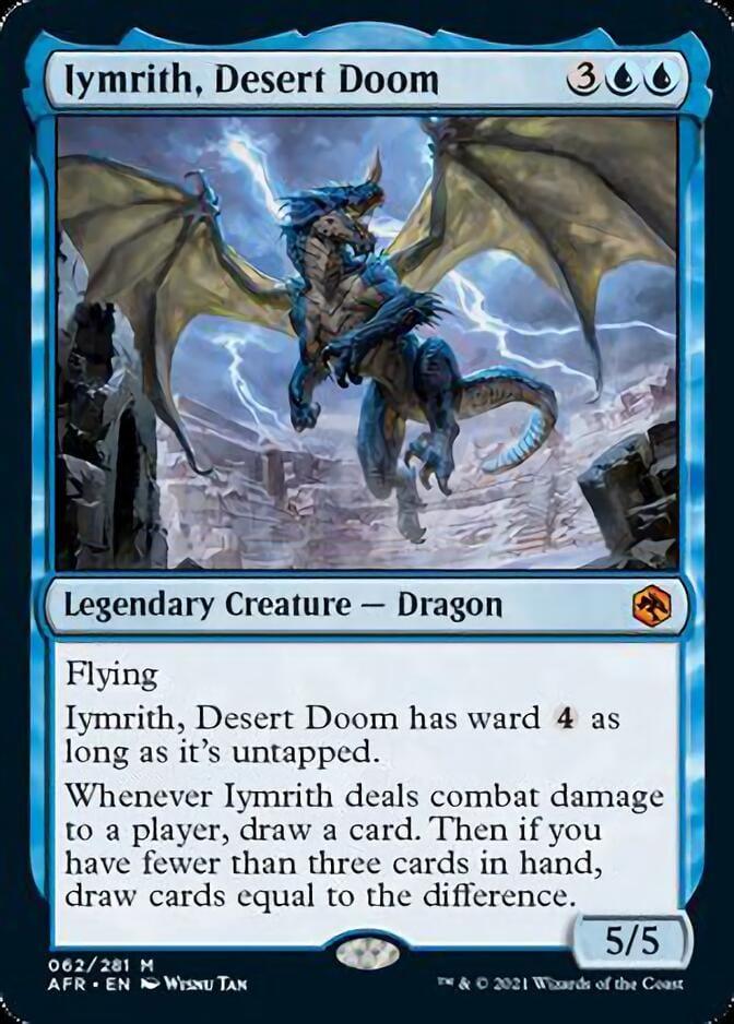 Magic: The Gathering MTG Single Iymrith, Desert Doom [Dungeons & Dragons: Adventures in the Forgotten Realms]