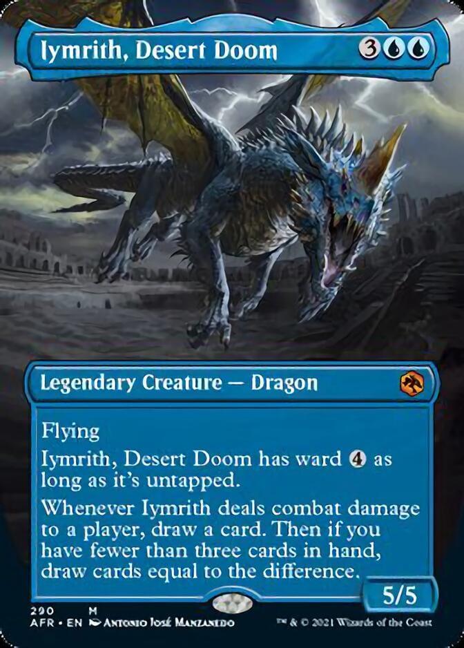 Magic: The Gathering MTG Single Iymrith, Desert Doom (Extended) [Dungeons & Dragons: Adventures in the Forgotten Realms]
