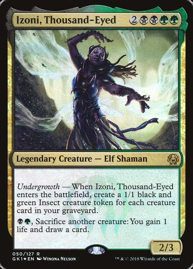 Magic: The Gathering MTG Single Izoni, Thousand-Eyed [Guilds of Ravnica Guild Kit]
