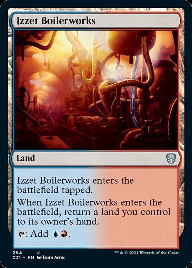 Magic: The Gathering MTG Single Izzet Boilerworks [Commander 2021]
