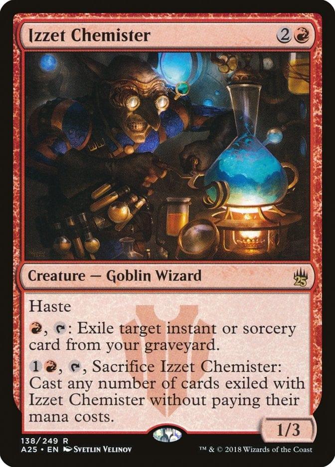 Magic: The Gathering MTG Single Izzet Chemister [Masters 25]