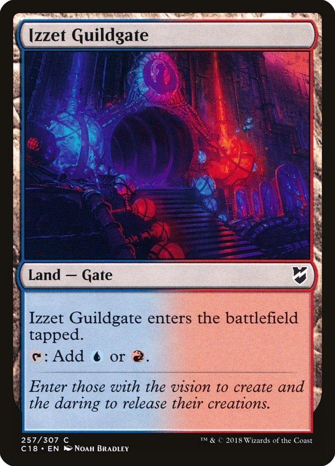 Magic: The Gathering MTG Single Izzet Guildgate [Commander 2018]