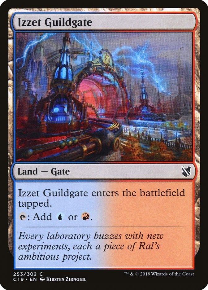 Magic: The Gathering MTG Single Izzet Guildgate [Commander 2019]