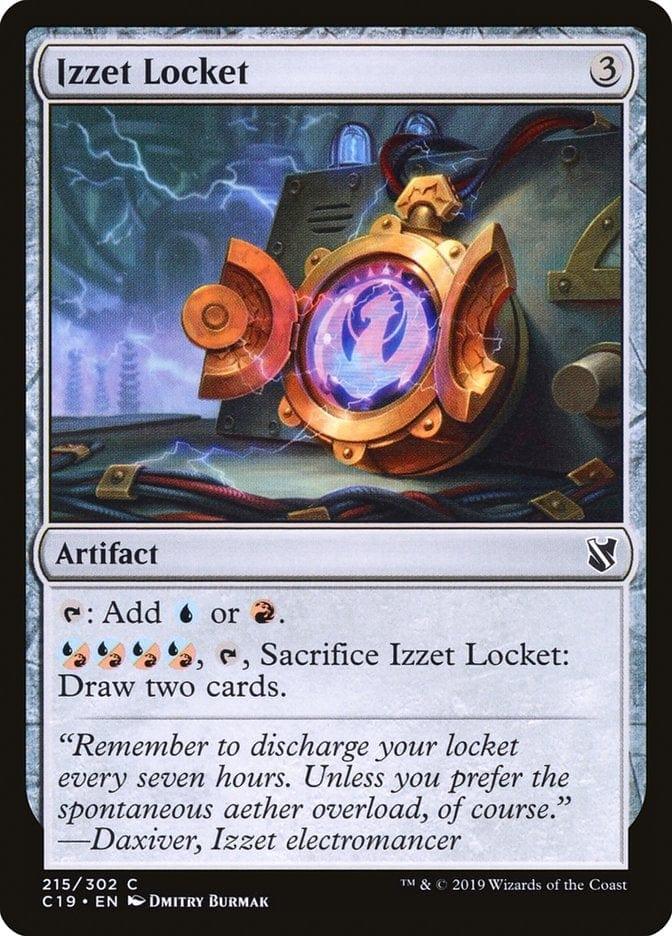 Magic: The Gathering MTG Single Izzet Locket [Commander 2019]