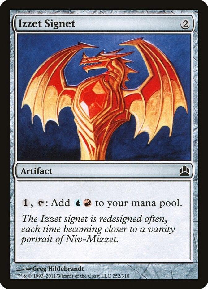Magic: The Gathering MTG Single Izzet Signet [Commander 2011]