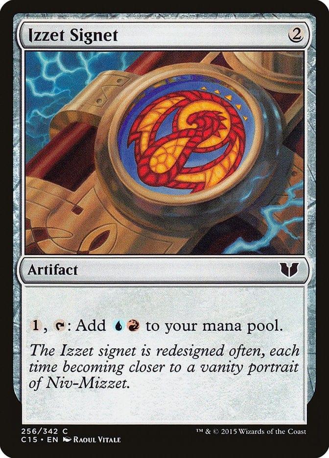 Magic: The Gathering MTG Single Izzet Signet [Commander 2015]
