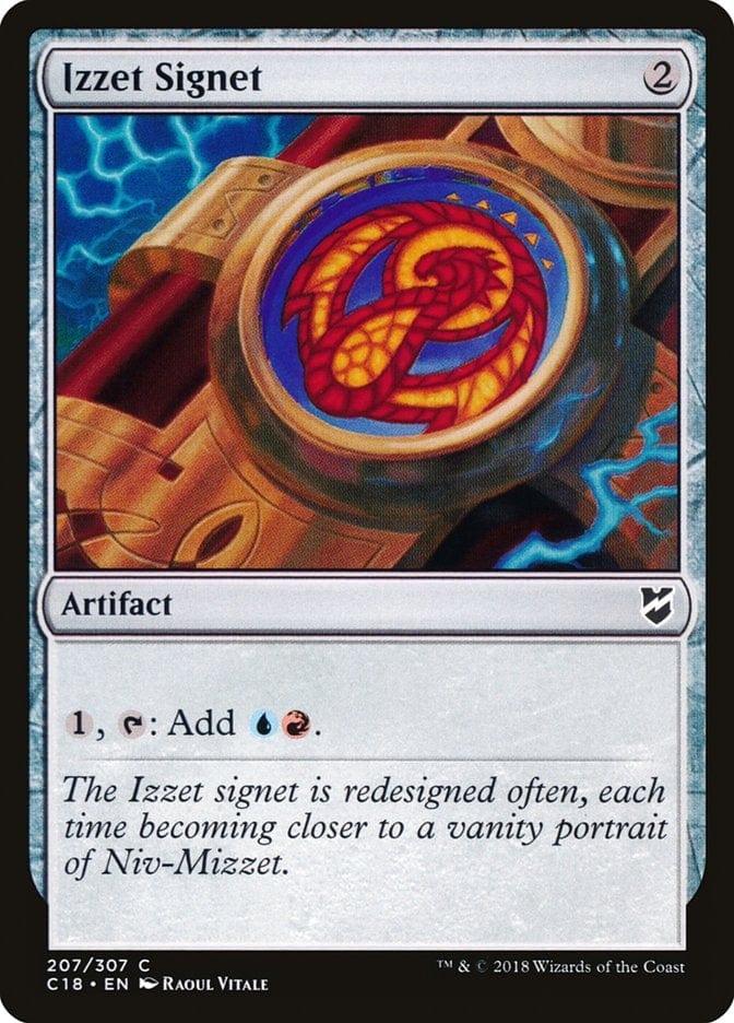 Magic: The Gathering MTG Single Izzet Signet [Commander 2018]