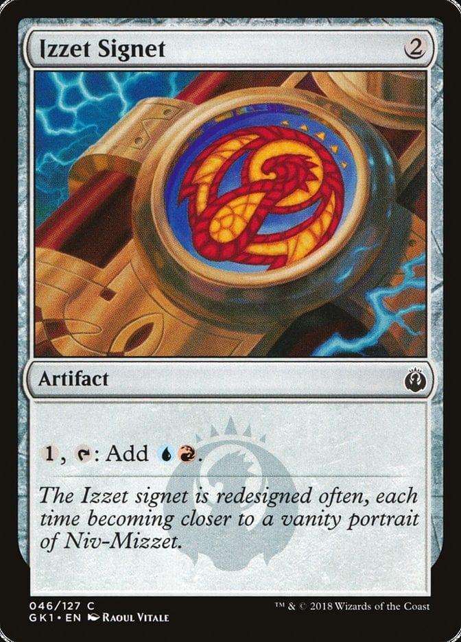 Magic: The Gathering MTG Single Izzet Signet [Guilds of Ravnica Guild Kit]