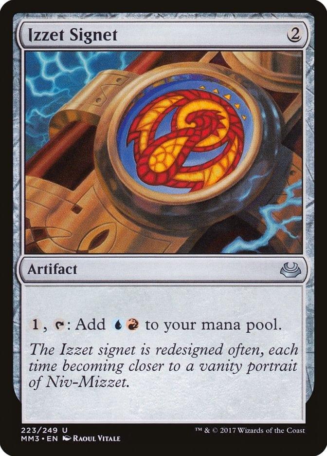 Magic: The Gathering MTG Single Izzet Signet [Modern Masters 2017]
