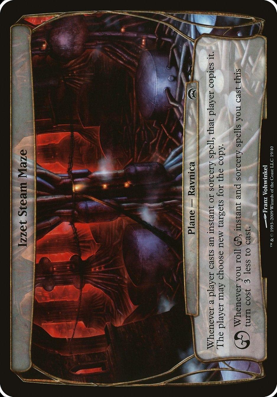 Magic: The Gathering MTG Single Izzet Steam Maze (Planes) [Planechase Planes]