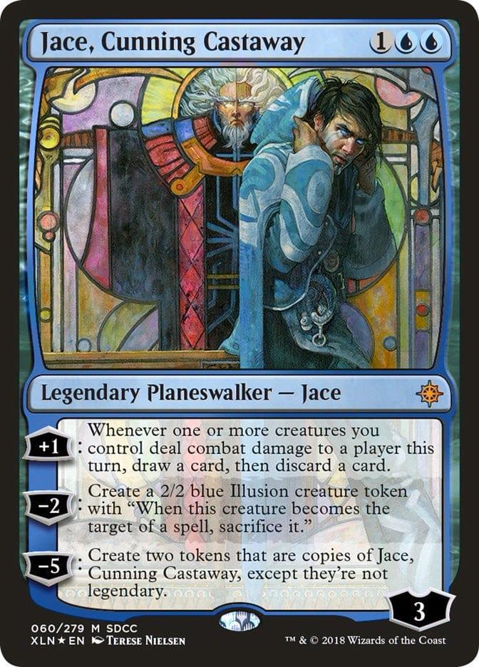 Magic: The Gathering MTG Single Jace, Cunning Castaway [San Diego Comic-Con 2018]