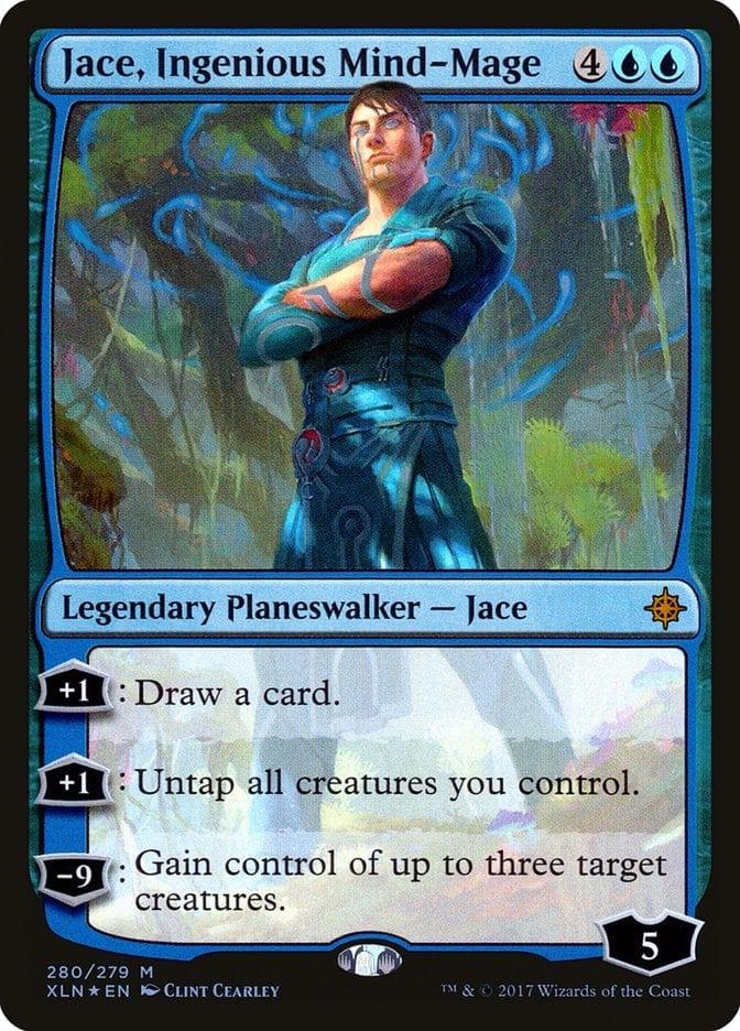 Magic: The Gathering MTG Single Jace, Ingenious Mind-Mage [Ixalan]