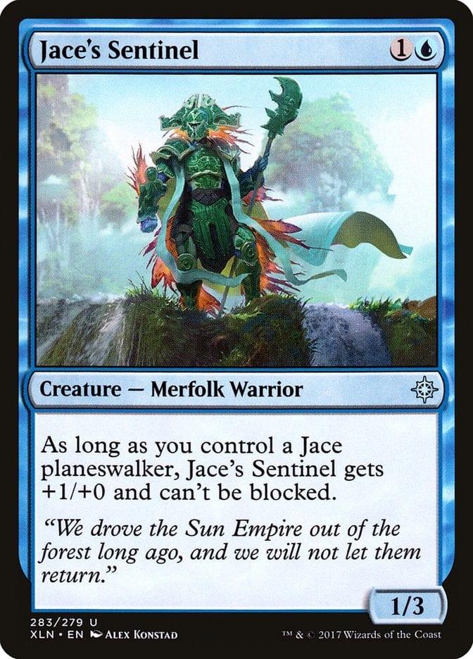 Magic: The Gathering MTG Single Jace's Sentinel [Ixalan]