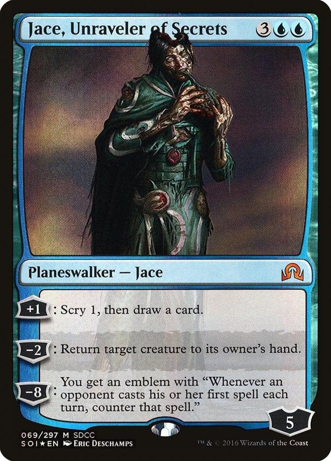 Magic: The Gathering MTG Single Jace, Unraveler of Secrets [San Diego Comic-Con 2016]