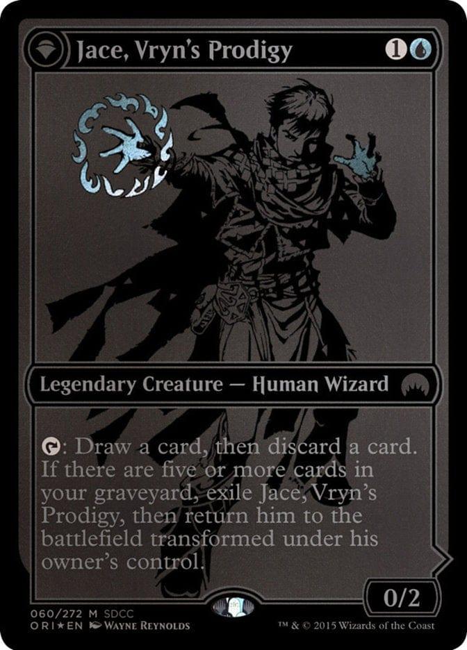 Magic: The Gathering MTG Single Jace, Vryn's Prodigy // Jace, Telepath Unbound [San Diego Comic-Con 2015]