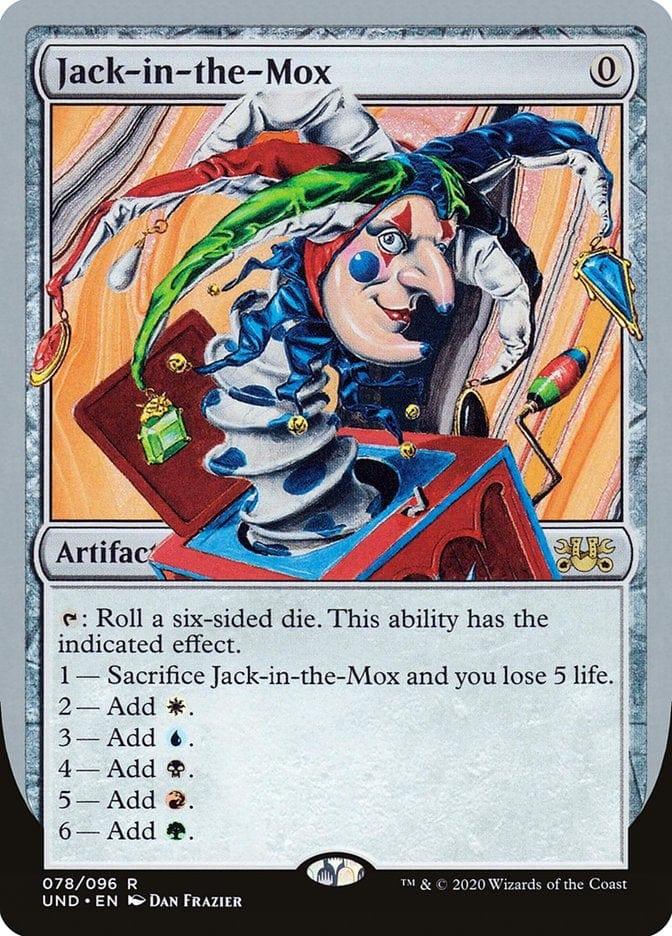 Magic: The Gathering MTG Single Jack-in-the-Mox [Unsanctioned]