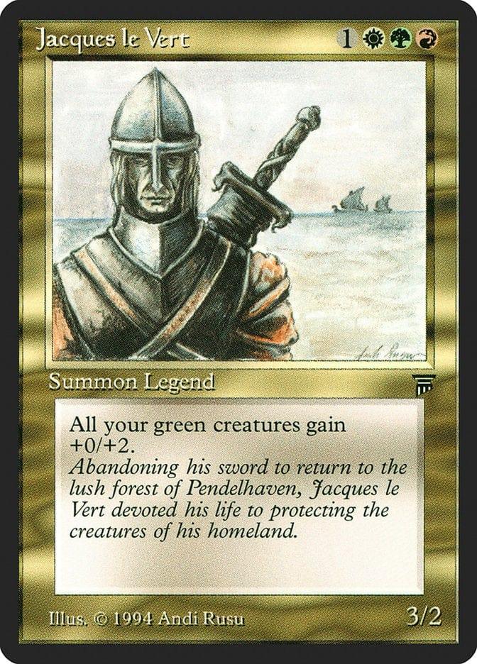 Magic: The Gathering MTG Single Jacques le Vert [Legends]