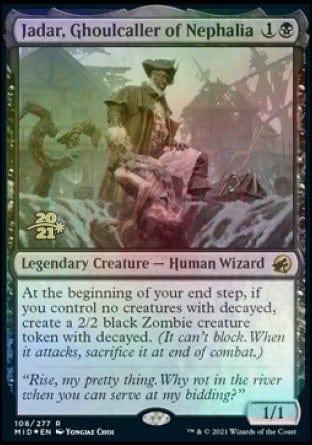 Magic: The Gathering MTG Single Jadar, Ghoulcaller of Nephalia [Innistrad: Midnight Hunt Prerelease Promos]