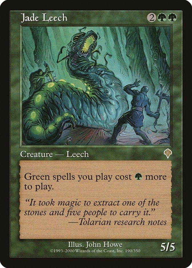 Magic: The Gathering MTG Single Jade Leech [Invasion]