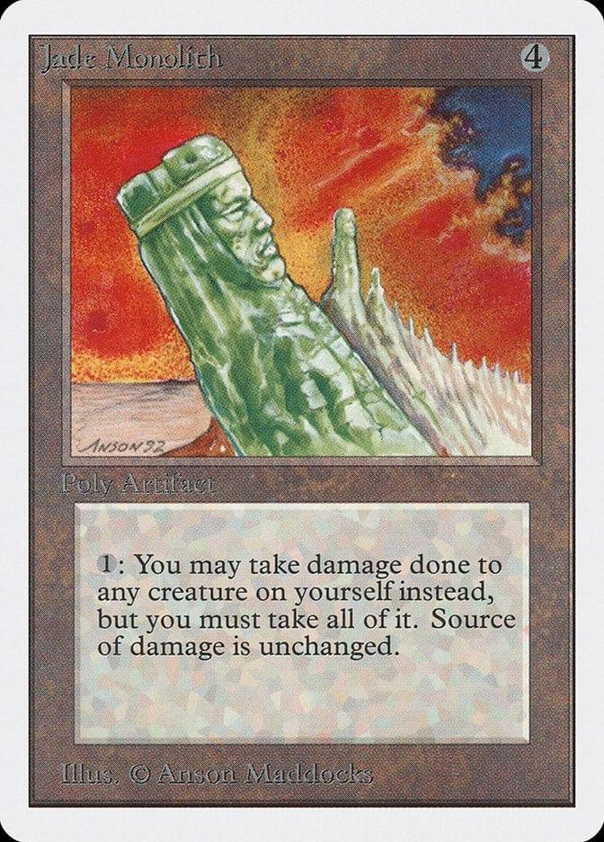 Magic: The Gathering MTG Single Jade Monolith [Unlimited Edition]