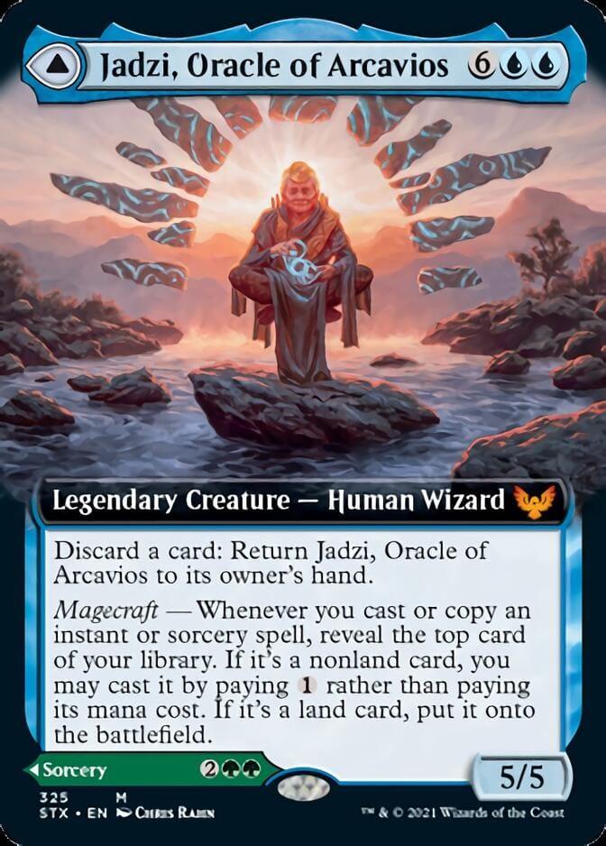 Magic: The Gathering MTG Single Jadzi, Oracle of Arcavios // Journey to the Oracle (Extended) [Strixhaven: School of Mages]