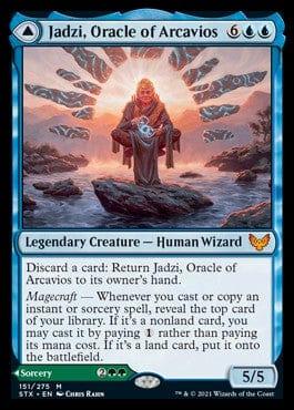 Magic: The Gathering MTG Single Jadzi, Oracle of Arcavios // Journey to the Oracle [Strixhaven: School of Mages]