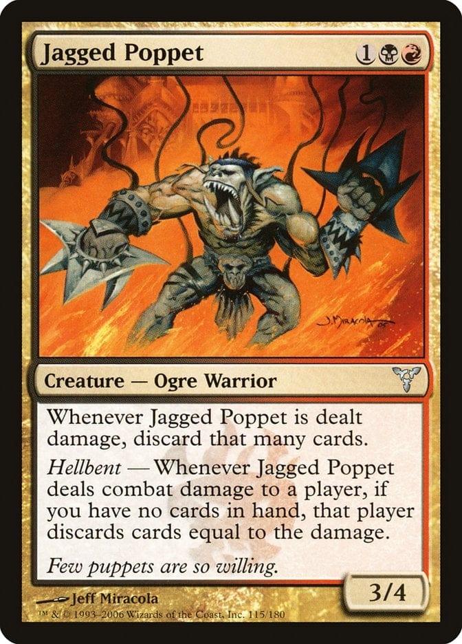 Magic: The Gathering MTG Single Jagged Poppet [Dissension]