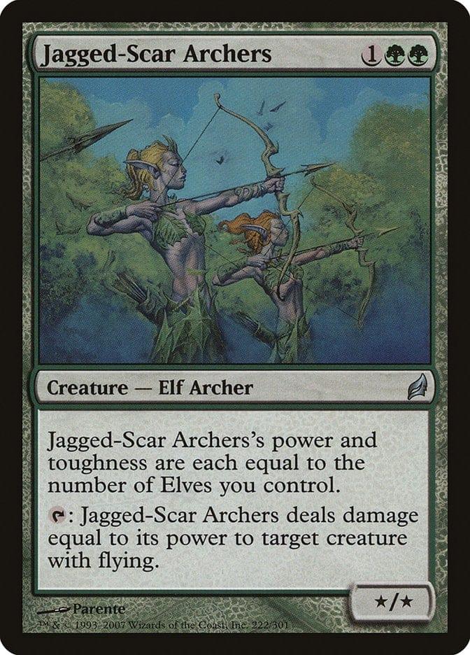 Magic: The Gathering MTG Single Jagged-Scar Archers [Lorwyn]
