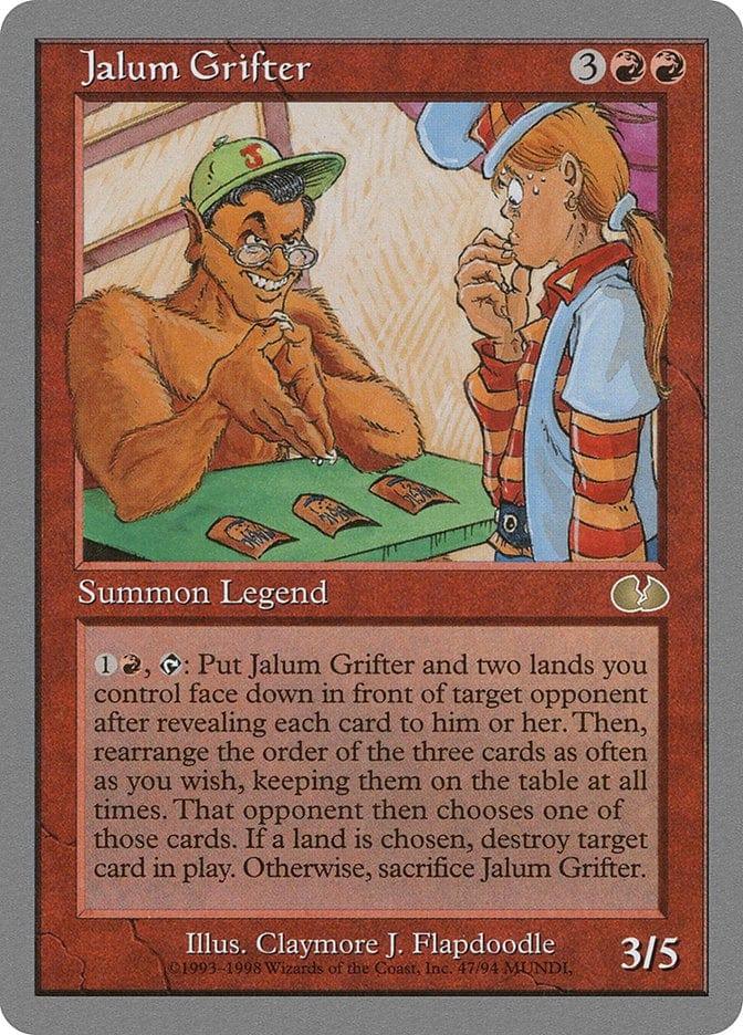 Magic: The Gathering MTG Single Jalum Grifter [Unglued]