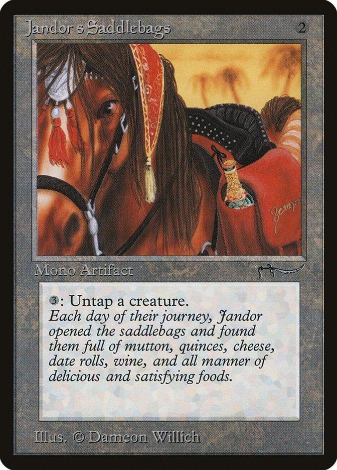 Magic: The Gathering MTG Single Jandor's Saddlebags [Arabian Nights]