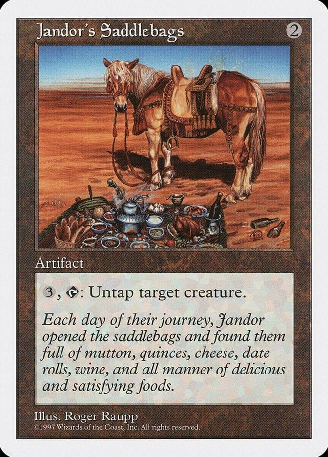 Magic: The Gathering MTG Single Jandor's Saddlebags [Fifth Edition]