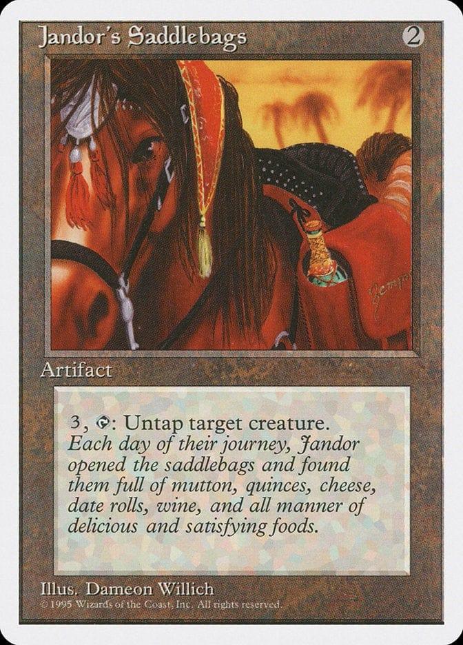 Magic: The Gathering MTG Single Jandor's Saddlebags [Fourth Edition]
