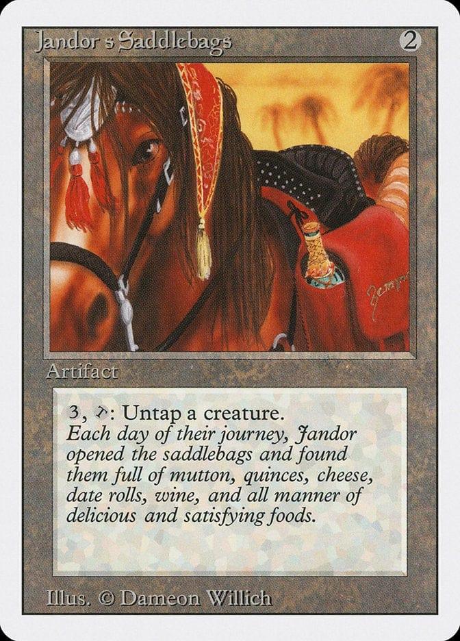 Magic: The Gathering MTG Single Jandor's Saddlebags [Revised Edition]