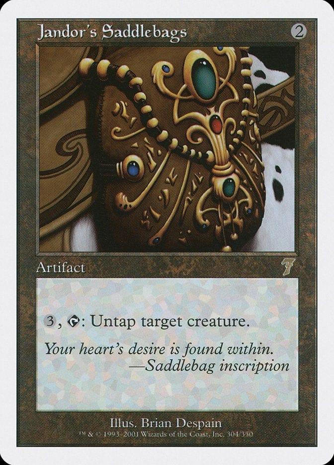 Magic: The Gathering MTG Single Jandor's Saddlebags [Seventh Edition]